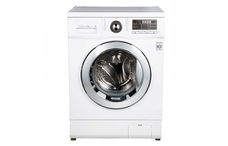 LG 6KG最高转速1200滚筒洗衣机, WD-N12410D