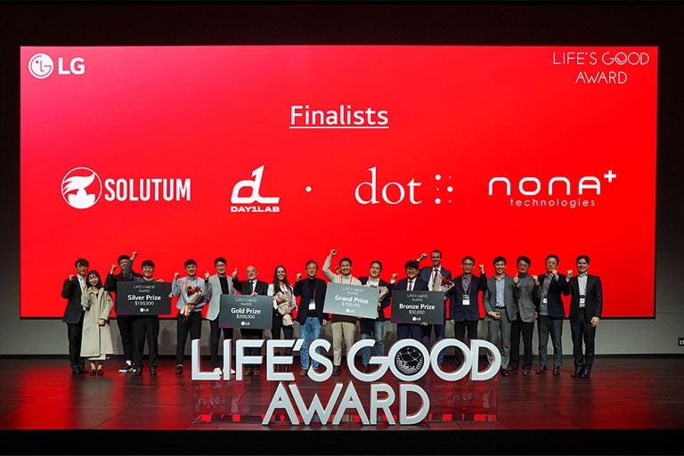 Vencedores do Prêmio “Life’s Good” apresentam soluções afetuosas de tecnologias para um futuro melhor