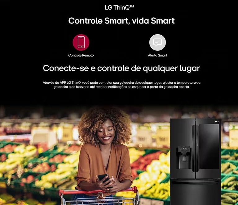 LG ThinQ™ Controle Smart, vida Smart