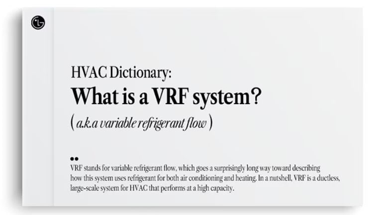 O que é um sistema VRF e como ele é adequado para você