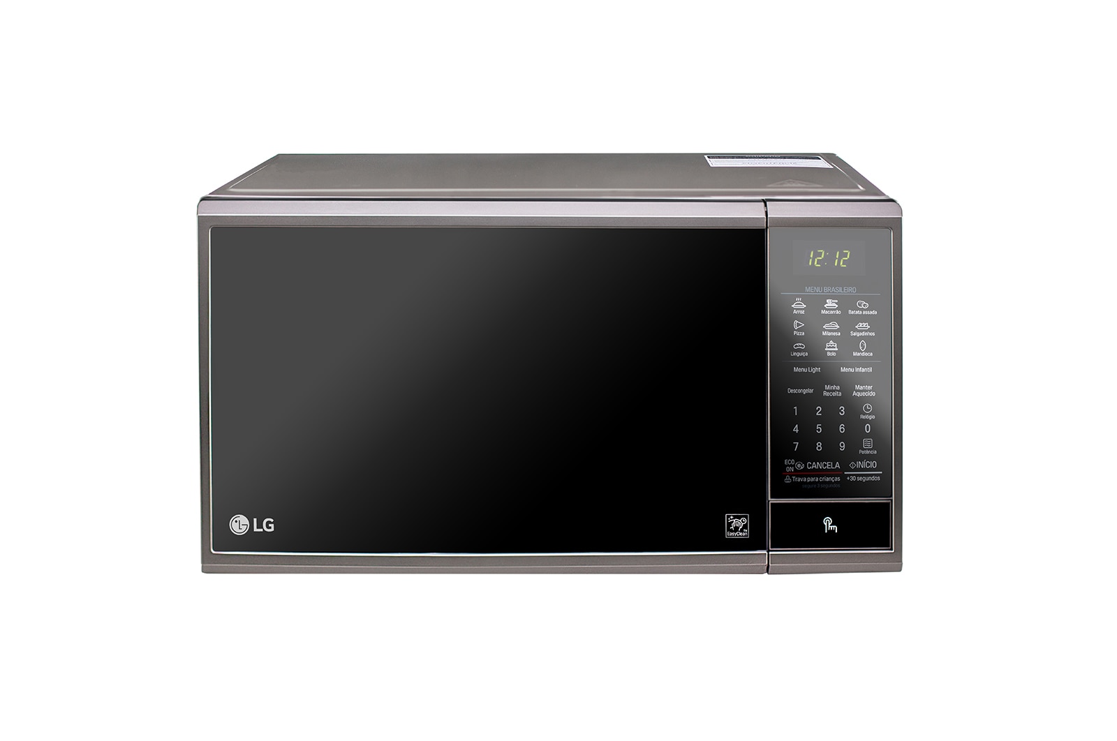 LG Forno de Micro-ondas 30L 110V Revestimento EasyClean™, Tecnologia I Wave e 17 Receitas Pré-Programadas, MS3095LR