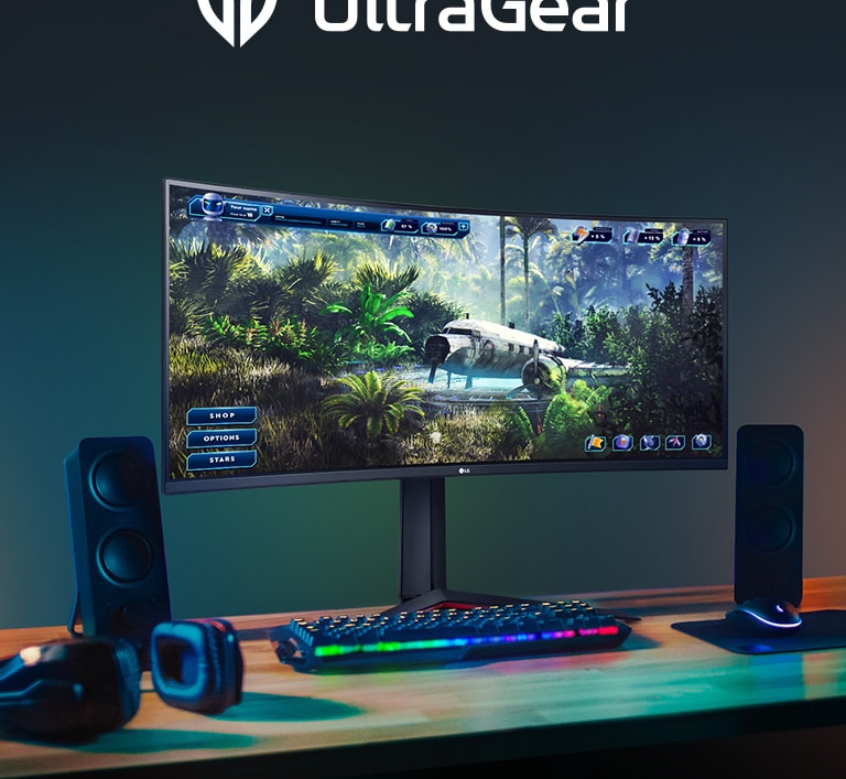 LG UltraGear™ Monitor Curved