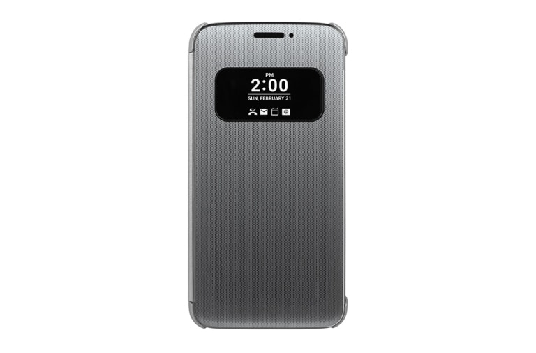 LG Étui Quick Cover du LG G5 - Argent, CFV-160 Argent