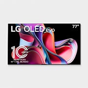 LG Televisor  LG 77" OLED evo | 4K | Procesador AI α9 |Smart TV  |Ultra delgado|Diseño de arte|Incluye  Magic remote, OLED77G3PSA
