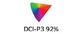 DCI-P3 92%