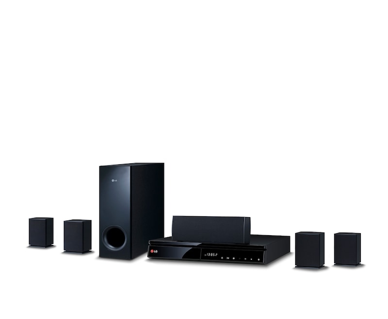 LG 5.1 Heimkinosystem mit 3D-Blu-ray-Player, Smart TV-Funktion, DLNA und Bluetooth, BH6240S