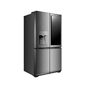 LG SIGNATURE InstaView Door-in-Door®  | 643 Liter Kapazität | Energieeffizienzklasse F | Edelstahl mit Textured Steel®-Finish | LSR100, LSR100