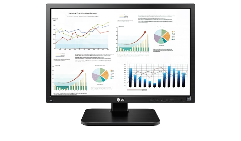 Vorderseite von LG Business Monitor - 1680 x 1050 22BK55WV-B