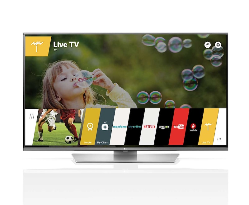 LG Smart TV mit 100 cm (40 Zoll) Bildschirmdiagonale, webOS, Motion Eco Sensor und Full HD-Auflösung, 40LF6329