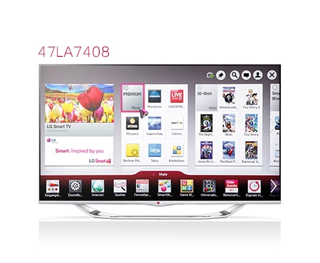 Der LG LA7408 Smart TV lässt sich dank Magic Remote über Sprachbefehle steuern.