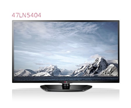 Der LG LN5404 LED-TV brilliert mit Full HD-Auflösung.