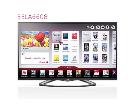 LG LA6608 CINEMA 3D-TV