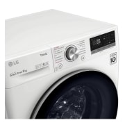 LG Waschmaschine mit AI DD® | 9 kg | EEK A | 1.600 U./Min. | Steam | TurboWash® 360° | ThinQ®, F6WV709P1