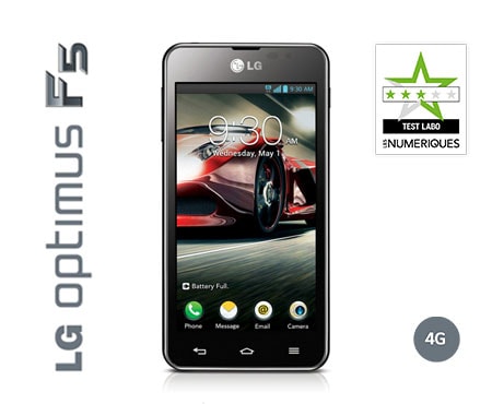 LG Optimus F5 | Smartphone 4G | Ecran True HD IPS 4,3" (10,9cm)