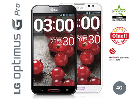 LG Optimus G Pro | Smartphone 4G | Ecran Full HD IPS 5,5" (13,9cm)