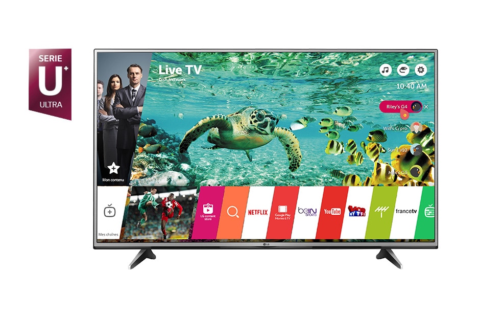 LG TV LED UHD 4K 55UH615V