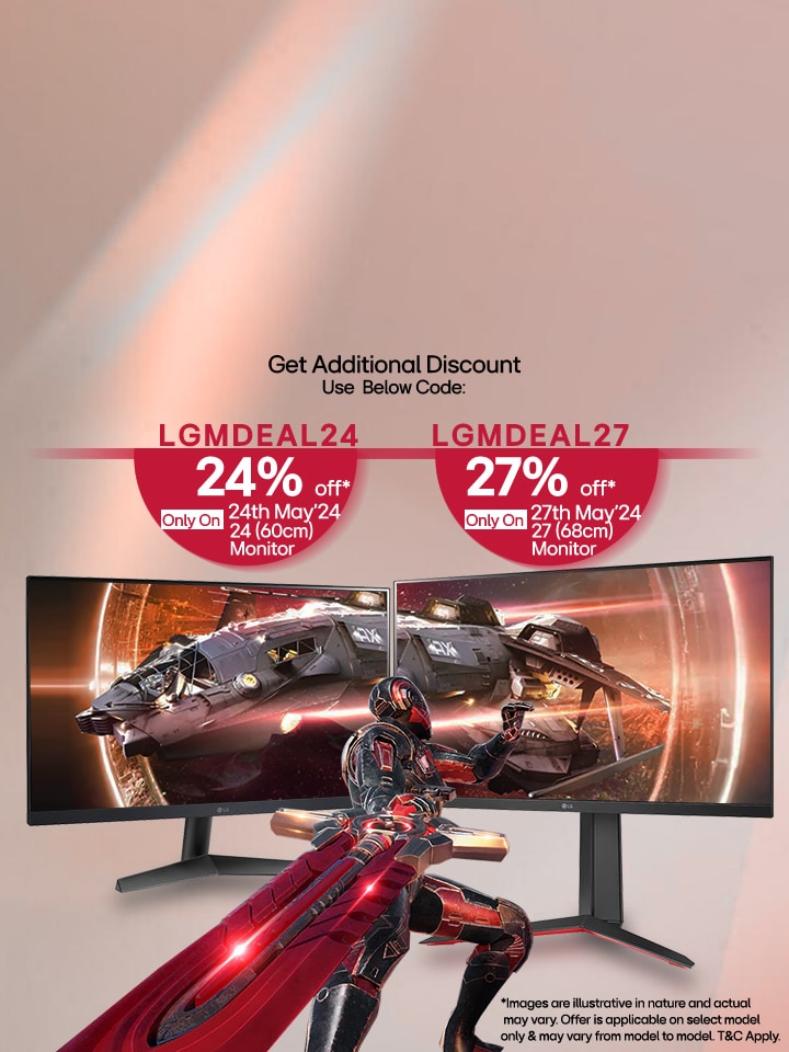 LG Monitor Flash Sale