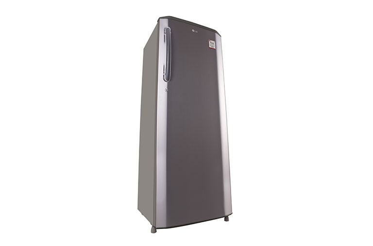 LG 261L, 3 Star, Smart Inverter Compressor, Smart Connect, Shiny Steel Finish, Direct Cool Single Door Refrigerator, GL-B281BPZX