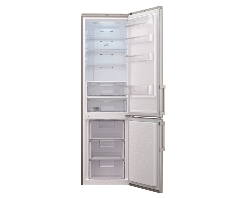 LG Frigorifero Combinato Maniglie esterne a barra Display esterno LED, GBB530NSQXE