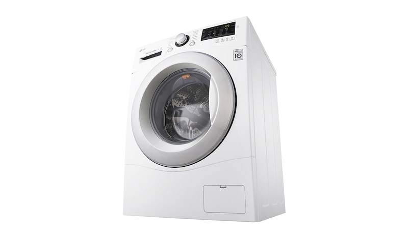 LG Lavatrice TurboWash™ 8 Kg Oblò Cromato, FH2A8TDN2