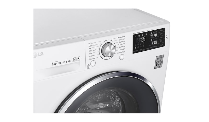 LG Lavatrice TurboWash™ 8 Kg Oblò Silver, FH2U2TDN1