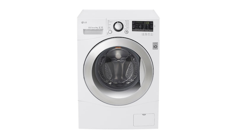LG Lavatrice TurboWash™ 9 Kg Oblò Cromato, FH4A8FDN2
