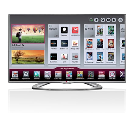LG TV Smart TV FULL HD 200 MCI 47LA613S