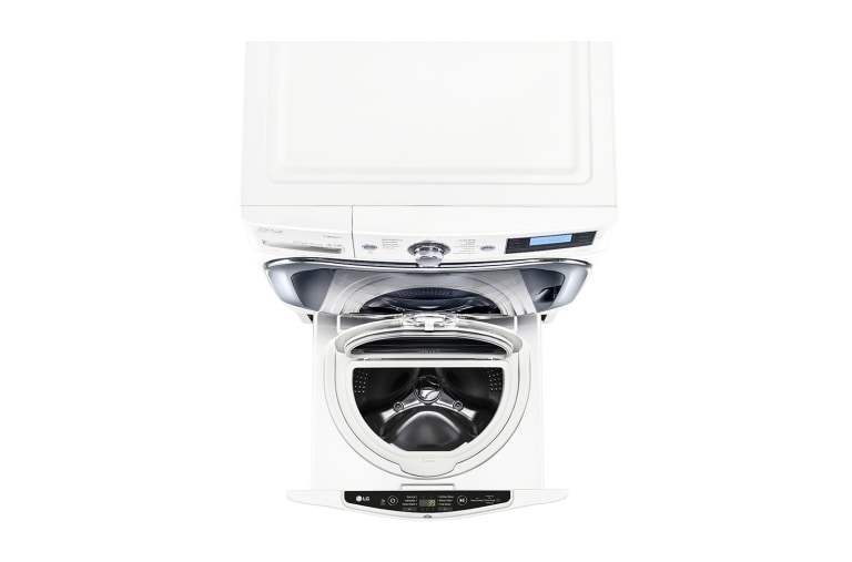 LG Lavadora TWINWash™ Mini 3 Motion con Motor Inverter Direct Drive 3.5 Kg color Blanco, WD100CW