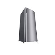 LG Congelador Vertical LG, 6 pies cúbicos de una puerta, Smart Inverter, acabado en acero brillante, GF21BPP