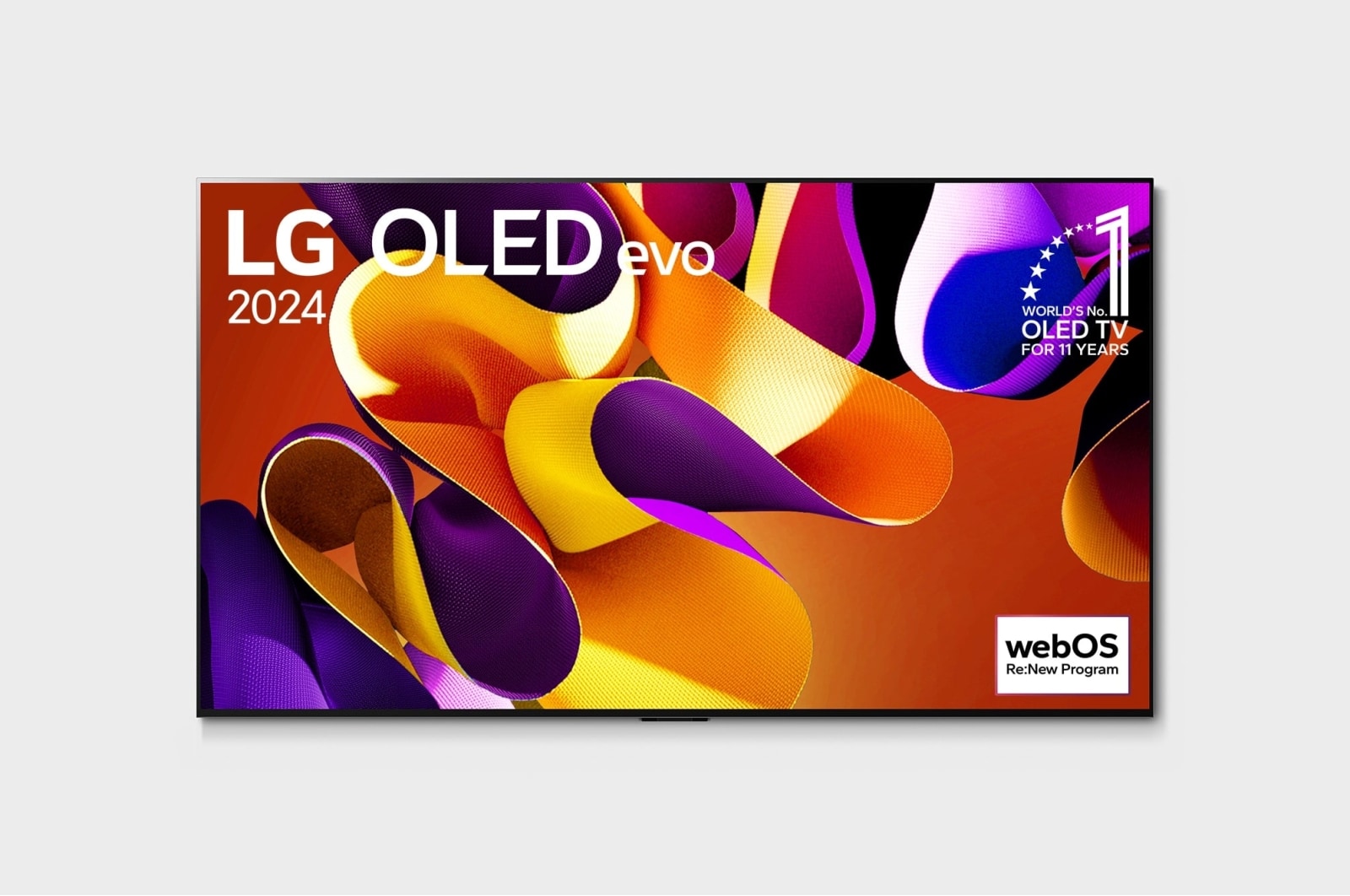 LG Pantalla LG OLED evo 83 pulgadas 4K SMART TV 2024 ThinQ AI OLED83G4PSA, OLED83G4PSA