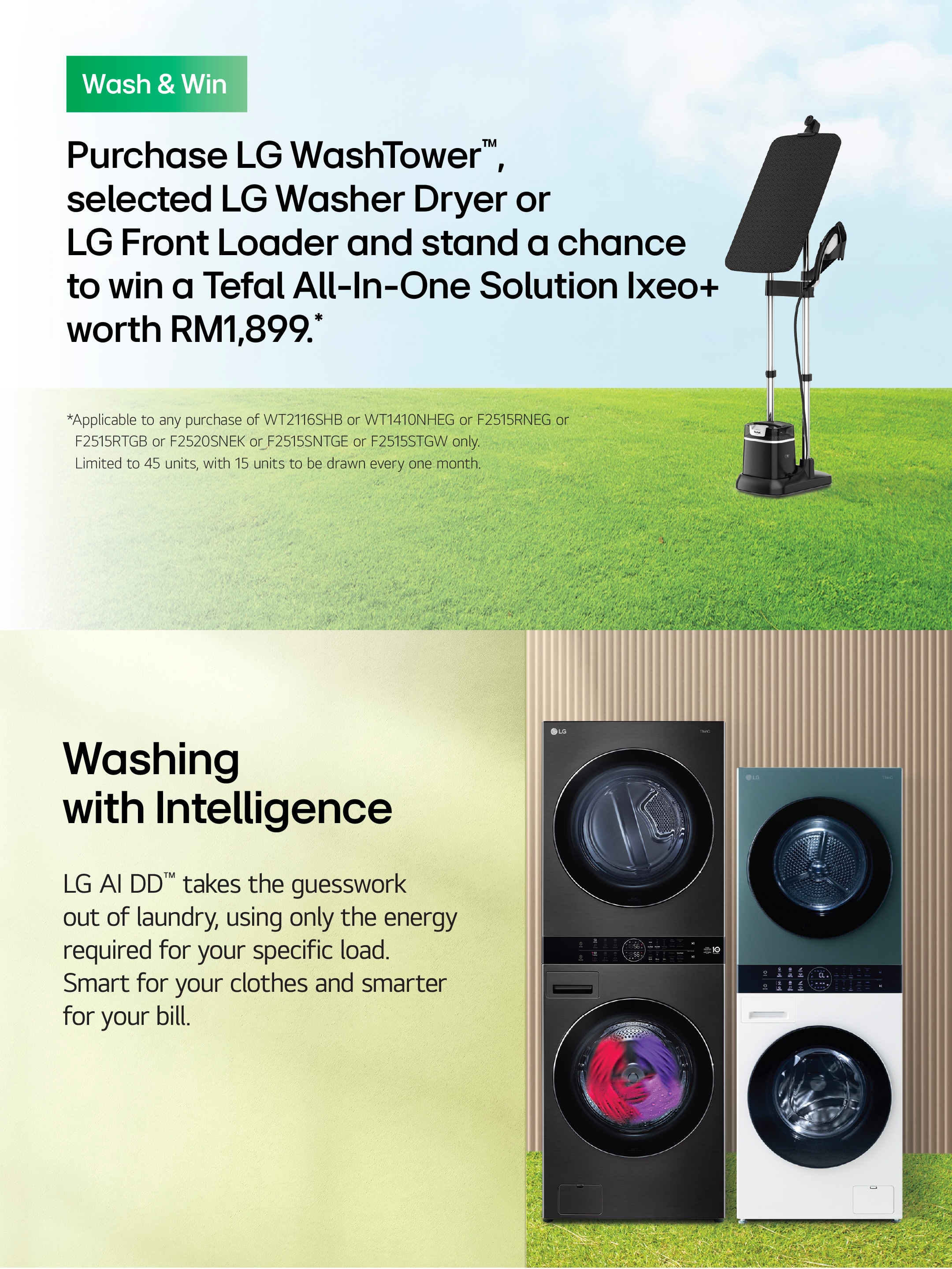 LG Energy Saving Washer