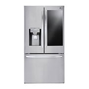 LG Refrigeradora French Door InstaView™ 28pᶟ (Gross) / 28pᶟ (Net) Door-in-Door® Compresor Smart Inverter, GM78SXS