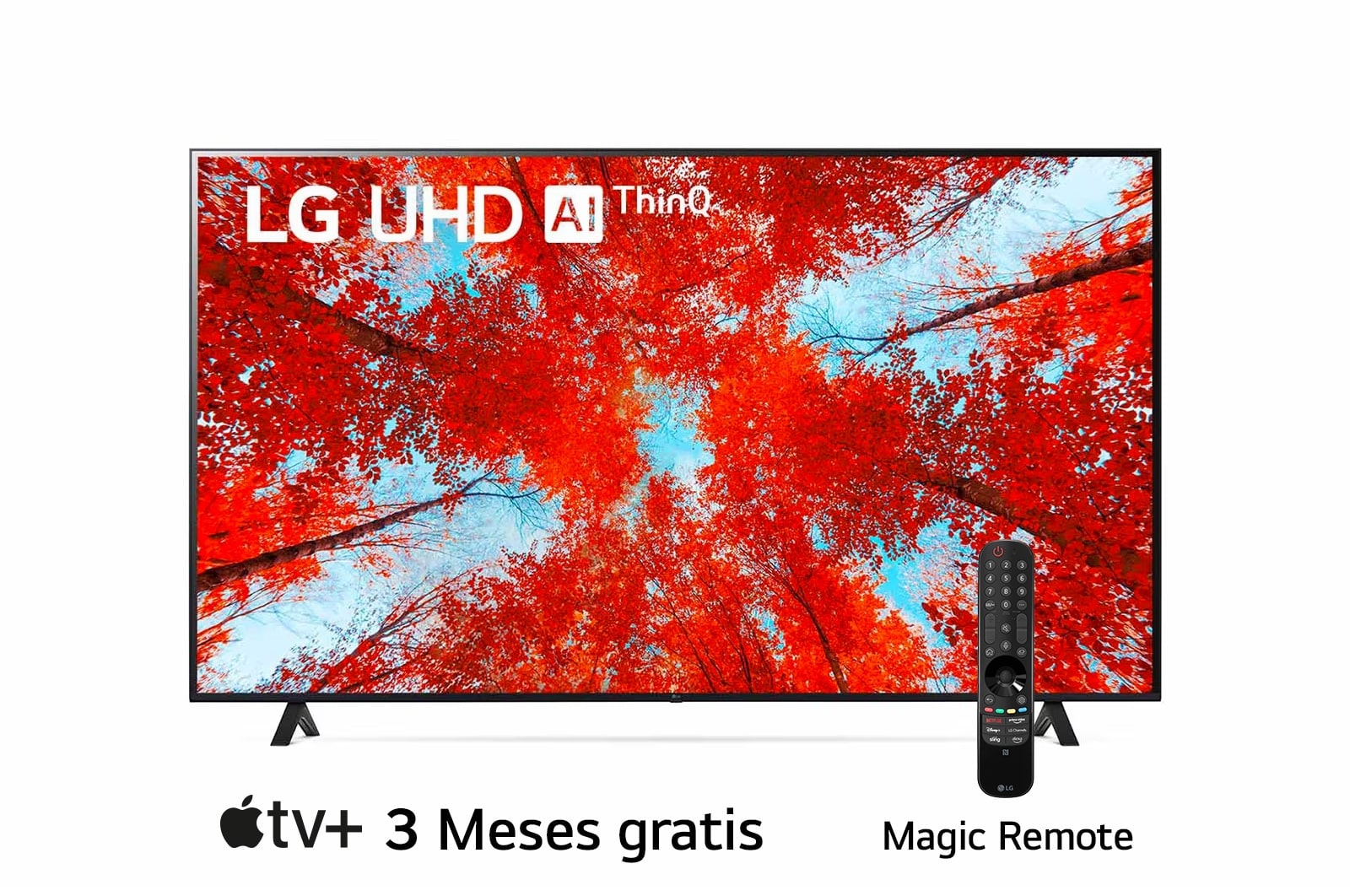 LG UHD 86'' UQ9050 Smart TV con ThinQ AI (Inteligencia Artificial), 86UQ9050PSC
