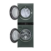 LG Torre de Lavado WashTower™ LG 22Kg (lavado)/ 22Kg (Secado Eléctrica)  AI Direct Drive™ Steam Color Verde, WK22GGS6E