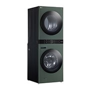 LG Torre de Lavado WashTower™ LG 22Kg (lavado)/ 22Kg (Secado Eléctrica)  AI Direct Drive™ Steam Color Verde, WK22GGS6E