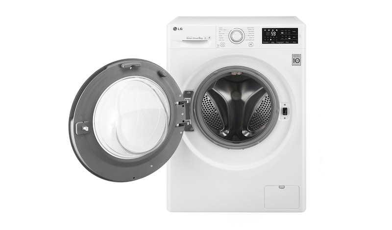 LG 8 kg, technologia TurboWash™, Direct Drive,1400rpm, NFC, F14U2TDN0