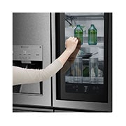 LG InstaView Door-in-Door | LSR100 | Multi-Door Fridge Freezer | 643L | WiFi Connected | Stainless Steel, LSR100