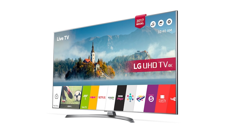 LG 55" LG ULTRA HD 4K TV, 55UJ750V