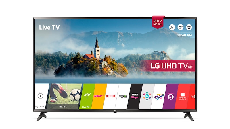 LG 65" LG ULTRA HD 4K TV, 65UJ630V
