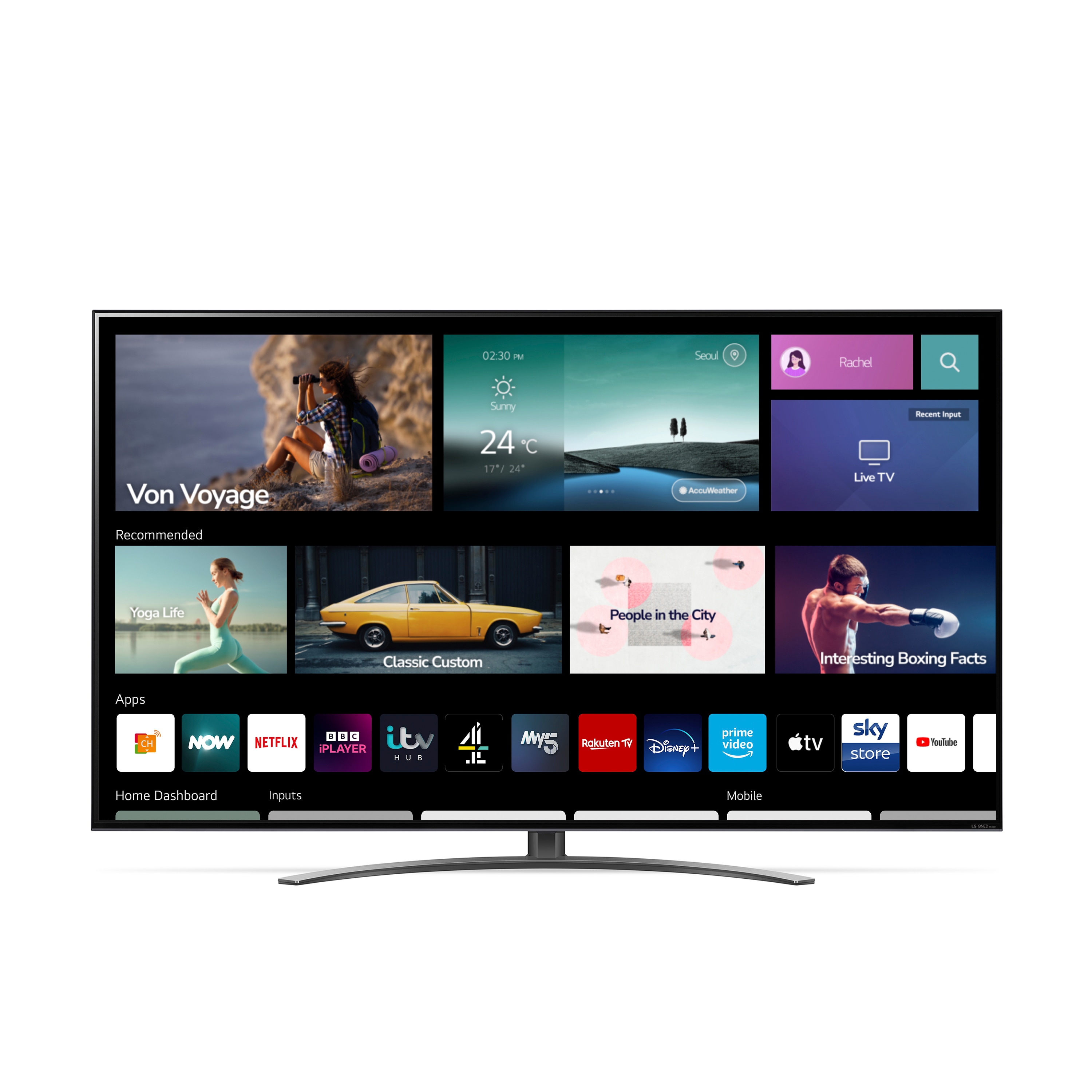 LG QNED MiniLED QNED86 75 inch TV 2022, 75QNED866QA