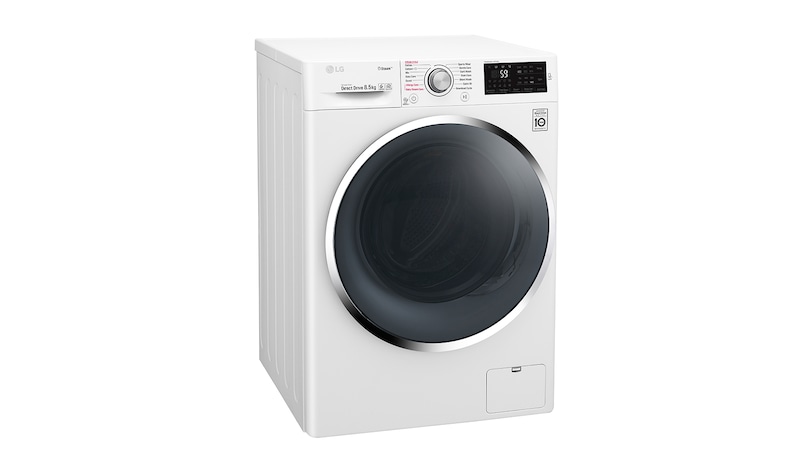 LG 8.5KG Washing Machine with Steam technology and Smart ThinQ™ connectivity, F4J6EY2W