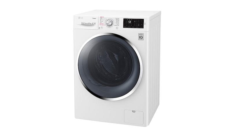 LG 8.5KG Washing Machine with Steam technology and Smart ThinQ™ connectivity, F4J6EY2W
