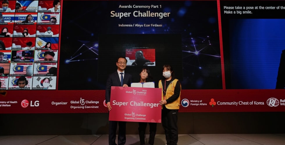 SUPER Challenger Awards for Global IT Challenge for Disabled Youth.