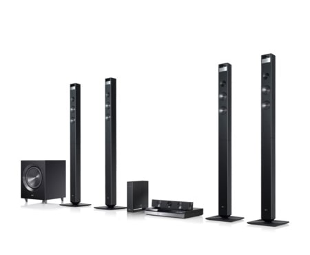 LG 9.1 kanálový 3D Blu-ray systém domácího kina, 3D prostorový zvuk, Smart TV, hudební výkon 1160W, Bluetooh, vestavěná WiFi, WiFi Direct, BH9520T