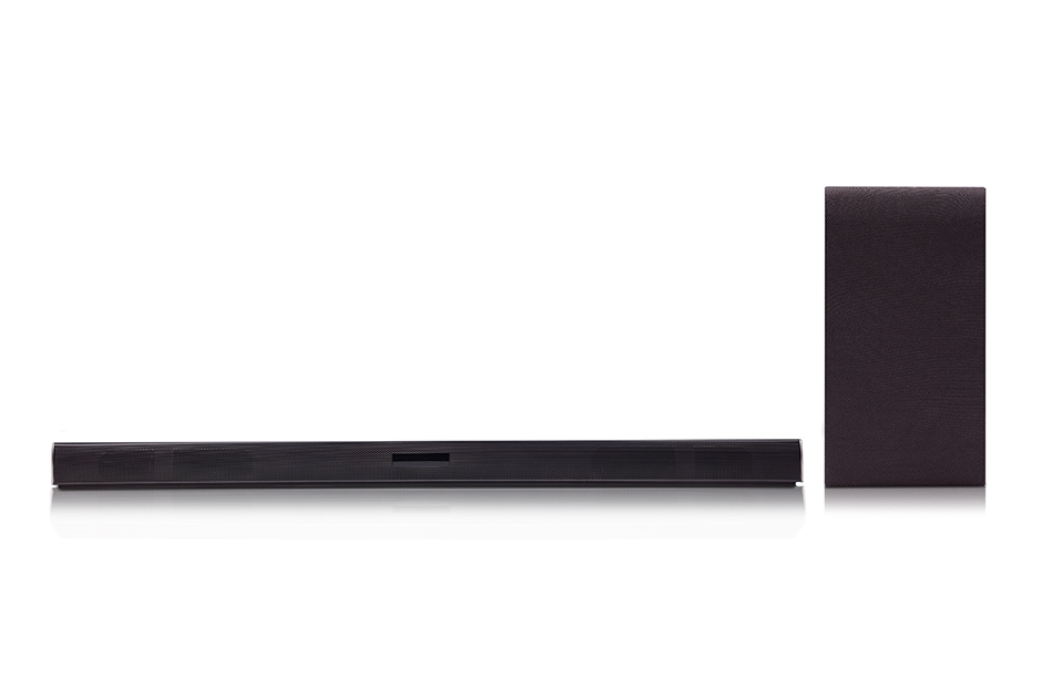 LG SH4, 2.1 kanálový sound bar, celkový hudební výkon 300W, SH4