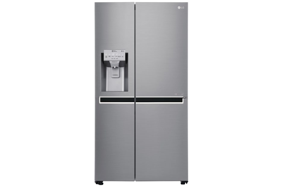 LG Americká chladnička | F | Hrubý objem 668 l | 431 kWh/rok | LG Lineární invertorový kompresor | LG Total No Frost | Multi-Air Flow™ | Vnější LED displej | Nápojový automat, GSL960PZBZ