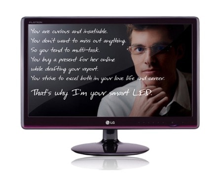 LG Širokoúhlý 23'' LG LED LCD monitor série E50, E2350T