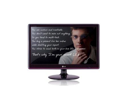 LG Širokoúhlý 23'' LG LED monitor série E50, E2350V