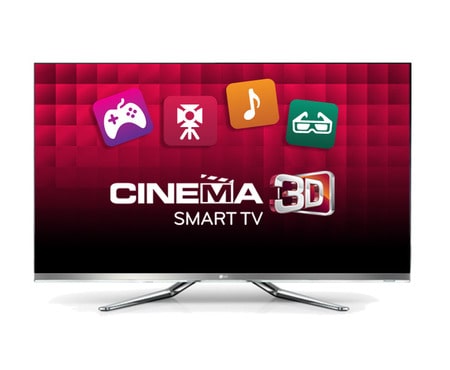 LG 47” LED CINEMA 3D Smart TV, CINEMA SCREEN design, Full HD, 2nd. TV, MCI 800, Wi-Fi, Dual Play, 6 ks 3D brýlí a Magic remote Voice součástí balení, 47LM860V