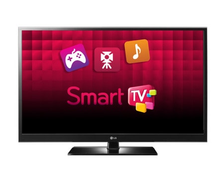 LG 50'' 3D Full HD Plazma TV, Smart TV, THX 3D, 600Hz, DLNA, 50PZ570